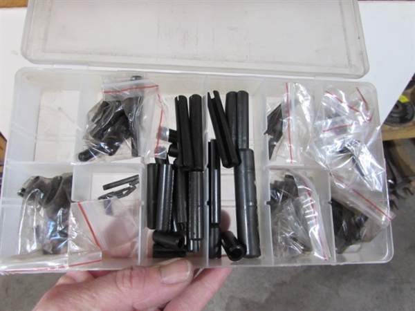 COTTER PINS, SNAP RING PLIERS, WASHERS, KEY SETS & MORE