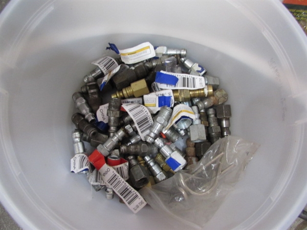 ASSORTED COUPLERS, FITTINGS & MORE