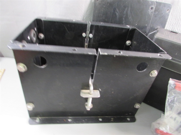 BATTERY BOXES & TRAY - METAL & PLASTIC