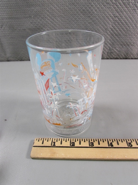 8 COLLECTIBLE WALT DISNEY GLASSES