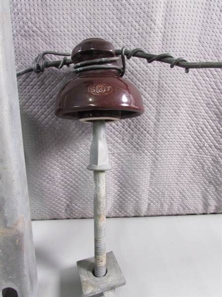 5 CERAMIC INSULATORS