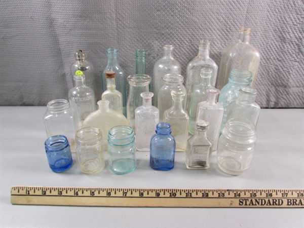 VINTAGE/ANTIQUE BOTTLE COLLECTION