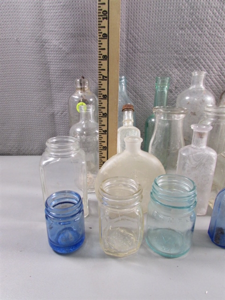 VINTAGE/ANTIQUE BOTTLE COLLECTION