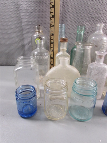VINTAGE/ANTIQUE BOTTLE COLLECTION