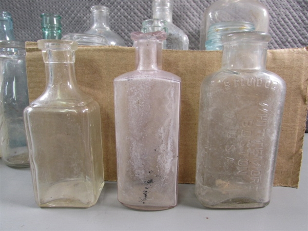 VINTAGE/ANTIQUE BOTTLE COLLECTION
