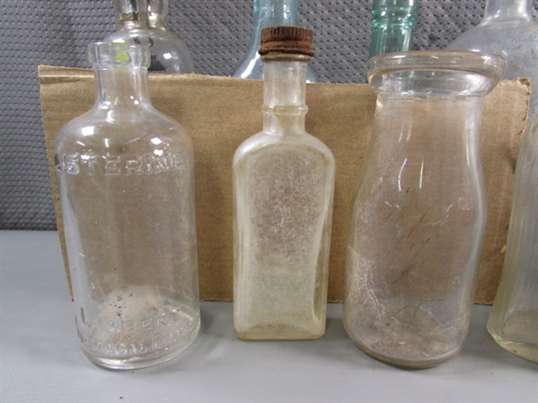 VINTAGE/ANTIQUE BOTTLE COLLECTION