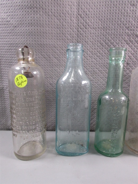 VINTAGE/ANTIQUE BOTTLE COLLECTION