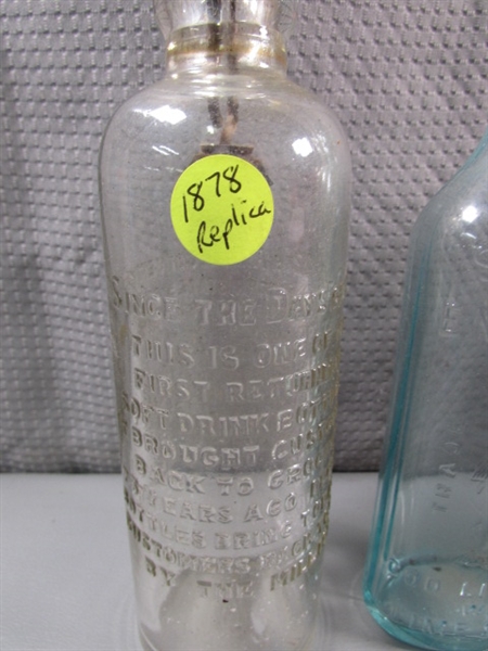 VINTAGE/ANTIQUE BOTTLE COLLECTION