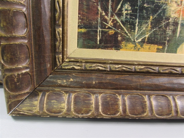 2 VINTAGE FRAMED JACK LAYCOX PRINTS
