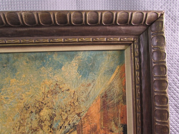 2 VINTAGE FRAMED JACK LAYCOX PRINTS