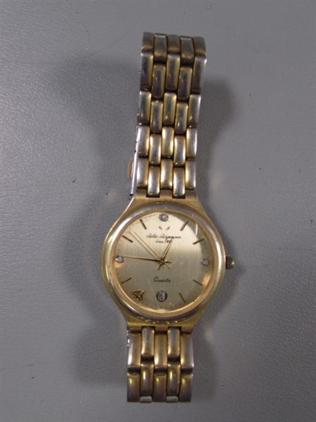 4 VINTAGE WATCHES & A POCKET WATCH