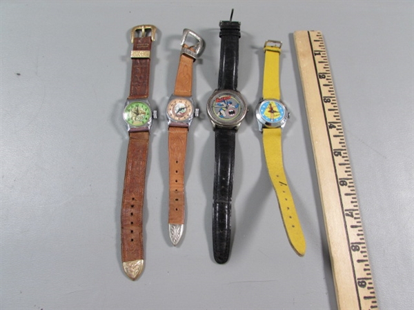 VINTAGE CHARACTER WATCHES