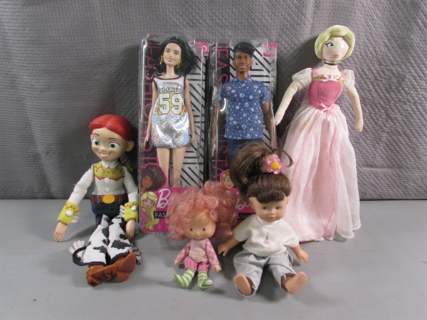 NEW BARBIES & OTHER DOLLS