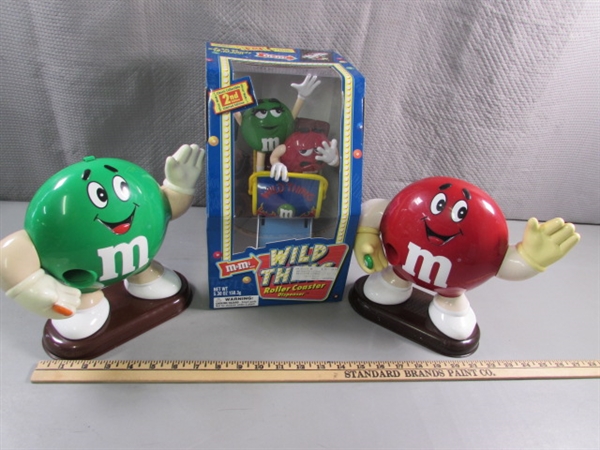 M&M CANDY DISPENSERS