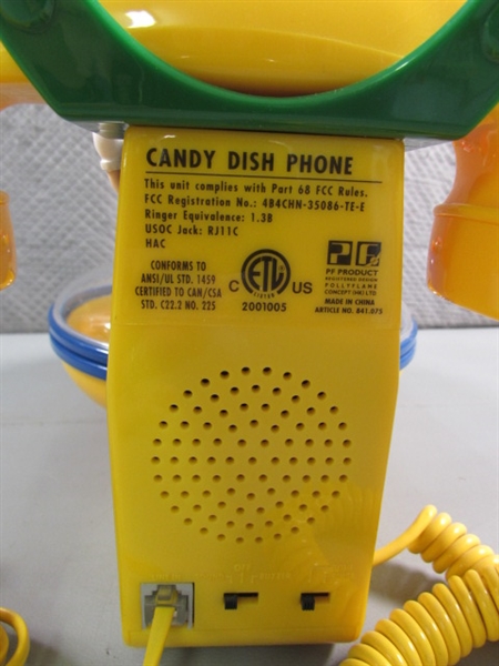 M&M CANDY DISH PHONE