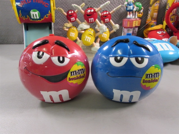 LARGE COLLECTION OF M&M COLLECTIBLES
