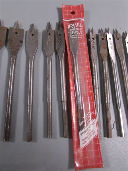 ASSORTED DRILL BITS & MORE