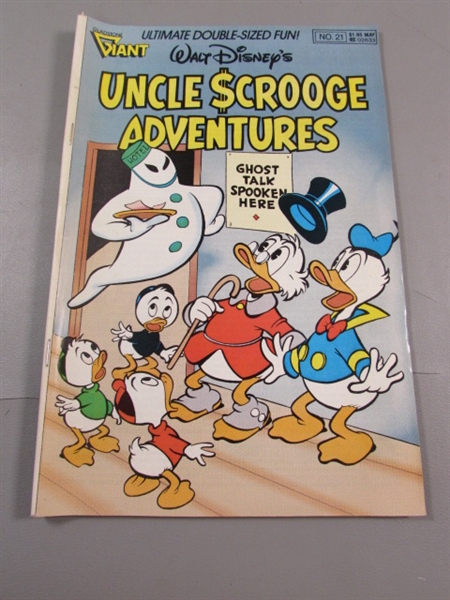VINTAGE SCROOGE MCDUCK COMIC BOOKS