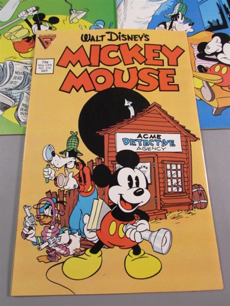 VINTAGE MICKEY MOUSE COMIC BOOKS