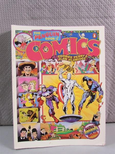 THE PENGUIN BOOK OF COMICS - LARGE HARDCOVER BOOK