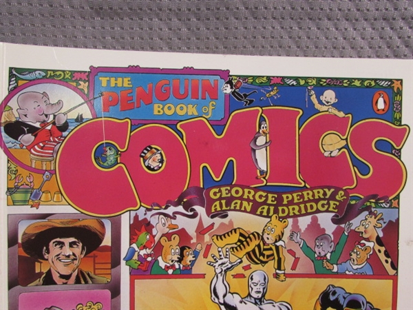 THE PENGUIN BOOK OF COMICS - LARGE HARDCOVER BOOK