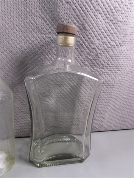 ANTIQUE TO MODERN GLASS BOTTLE COLLECTION