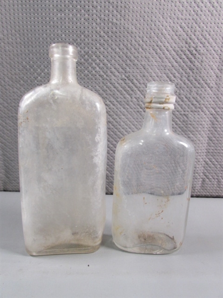 ANTIQUE TO MODERN GLASS BOTTLE COLLECTION