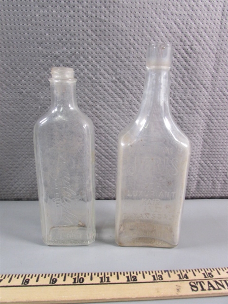 ANTIQUE TO MODERN GLASS BOTTLE COLLECTION