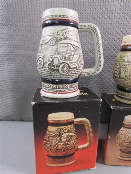 MINI AVON COLLECTIBLE STEINS