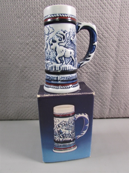 MINI AVON COLLECTIBLE STEINS