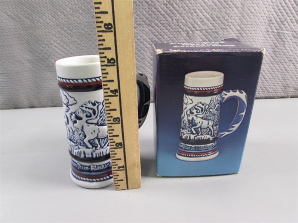 MINI AVON COLLECTIBLE STEINS