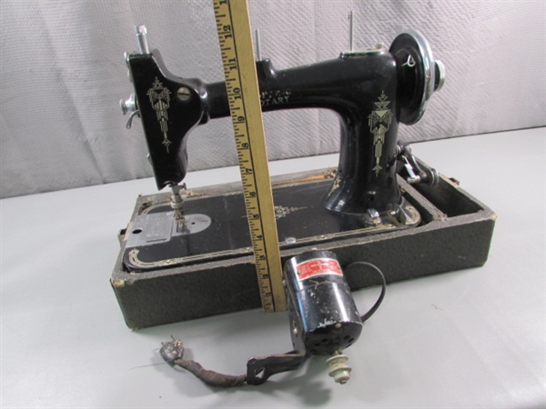 ANTIQUE SEWING MACHINE FOR PARTS/REPAIR