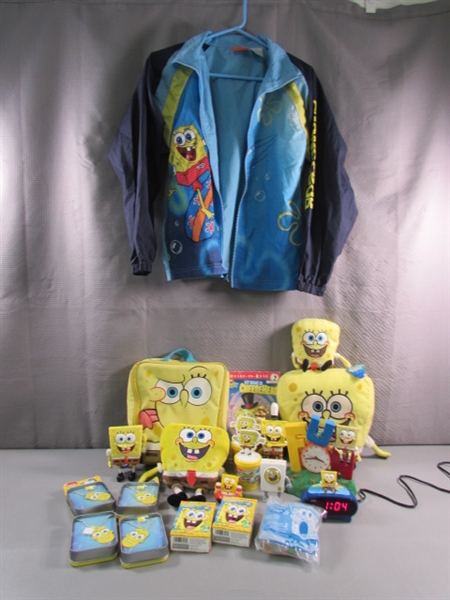 FUN LOT OF SPONGEBOB SQUAREPANTS ITEMS