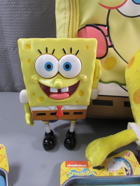 FUN LOT OF SPONGEBOB SQUAREPANTS ITEMS