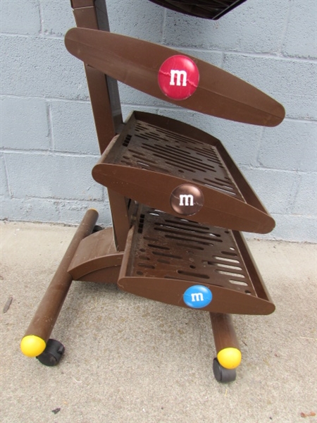 M & M MARS BRANDED CANDY DISPLAY RACK