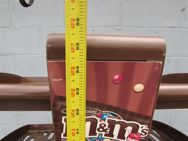 M & M MARS BRANDED CANDY DISPLAY RACK