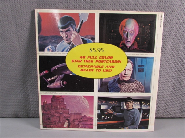 1977 STAR TREK POSTCARD BOOK