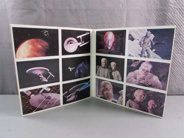 1977 STAR TREK POSTCARD BOOK