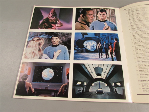 1977 STAR TREK POSTCARD BOOK