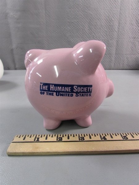 ASSORTED PIGGY BANKS