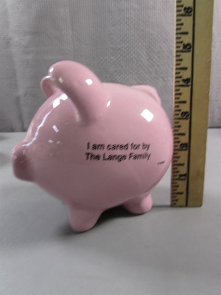 ASSORTED PIGGY BANKS