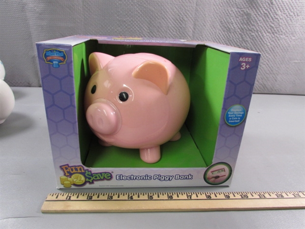 ASSORTED PIGGY BANKS