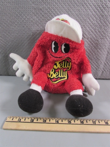 JELLY BELLY COLLECTIBLE GUMBALL MACHINE & PLUSH