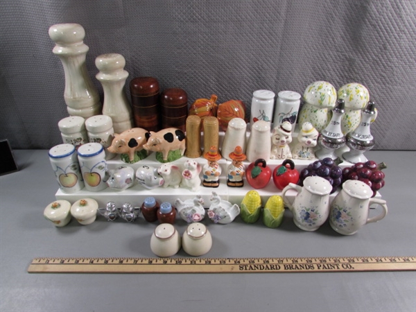 SALT & PEPPER SHAKER COLLECTION