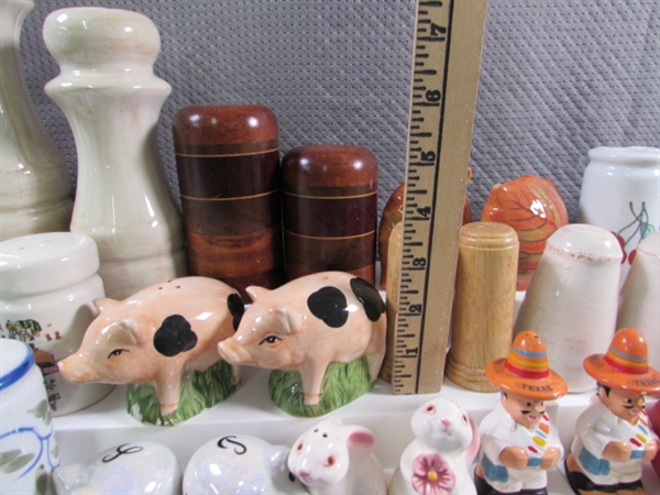 SALT & PEPPER SHAKER COLLECTION