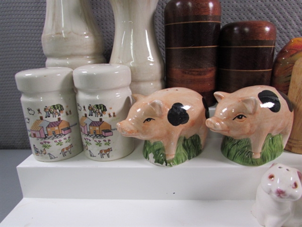 SALT & PEPPER SHAKER COLLECTION