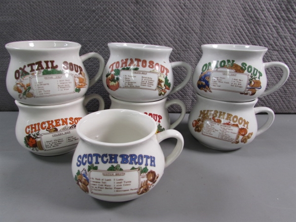 7 SOUP MUGS