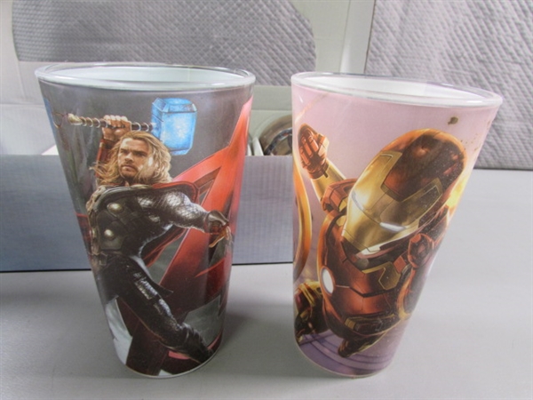 MARVEL ACTION FIGURES, DRINKWARE, STICKERS & MORE