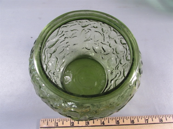 GREEN GLASSWARE