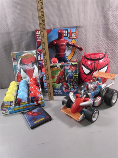 SPIDERMAN TOYS & MORE